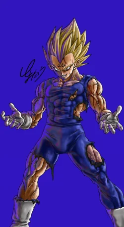 This is Majin Vegeta