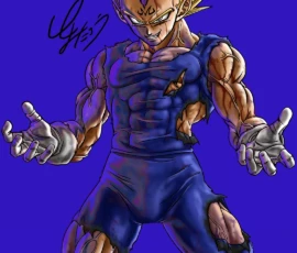 This is Majin Vegeta